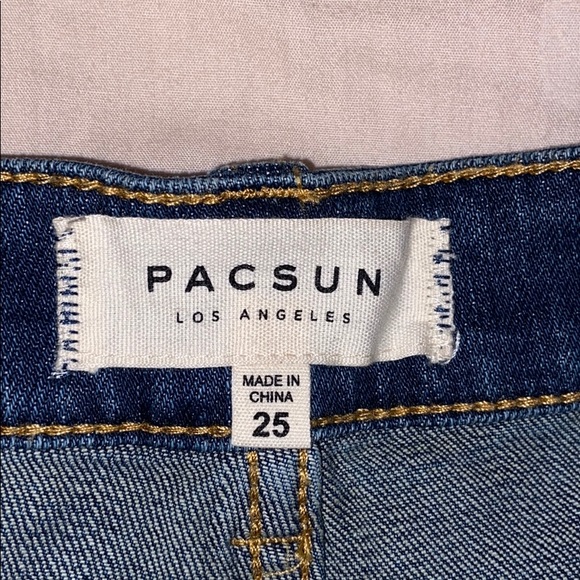 Pacsun Denim Skirt, Size Waist 25 - Picture 5 of 6